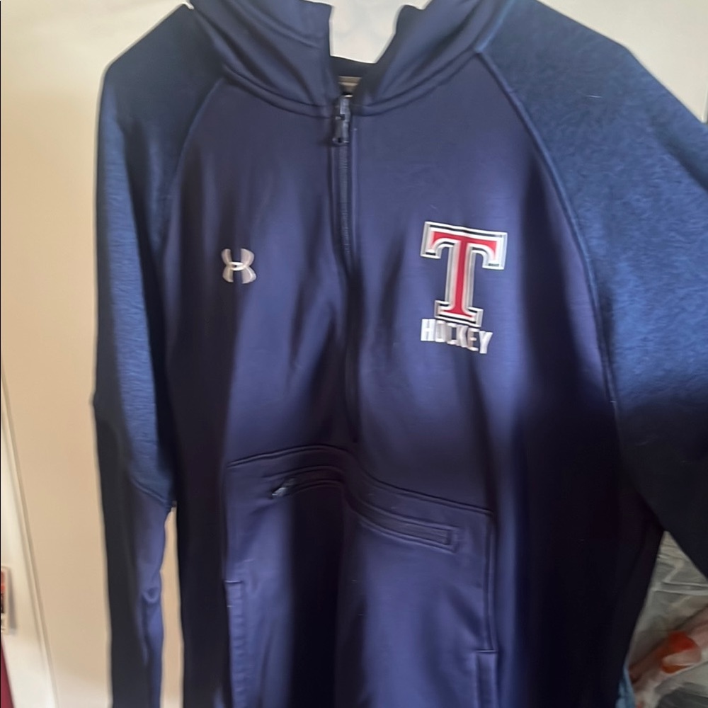 Under Armour Dark Blue Hockey Pullover